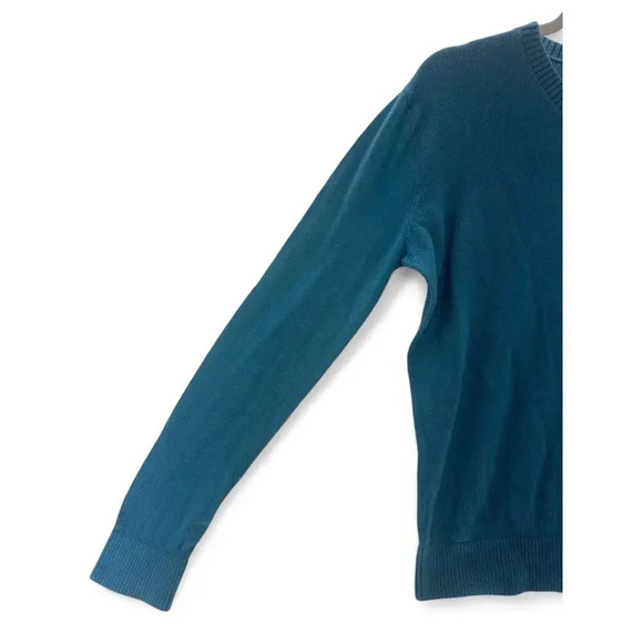 Hollister Co Mens Sweater Blue V-neckline Long Sleeve Pullover Preppy Small - Picture 3 of 5